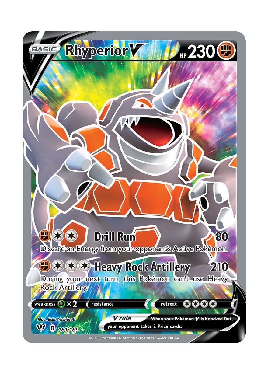 Rhyperior V (181/189) - Darkness Ablaze