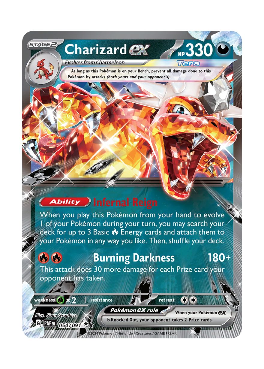 Charizard ex (054/91) - Paldean Fates