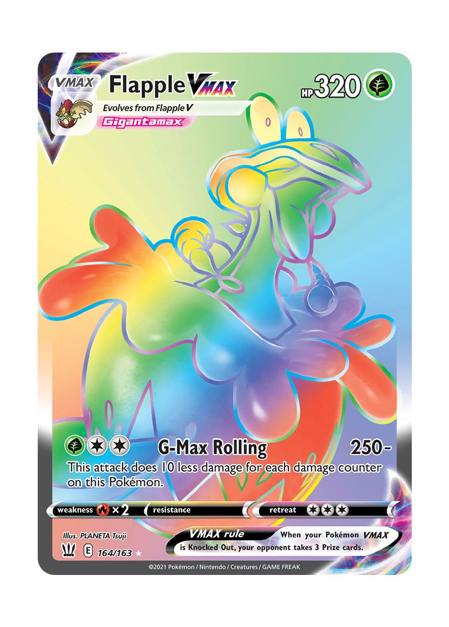 Flapple VMAX (164/163) - Battle Styles