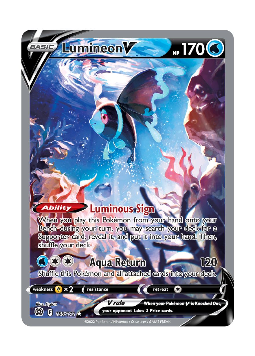 Lumineon V (156/172) - Brilliant Stars