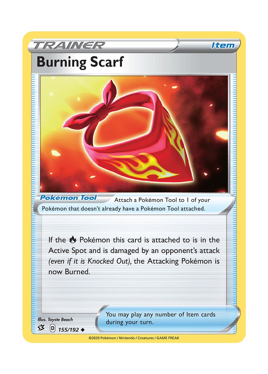 Burning Scarf (155/192) - Rebel Clash