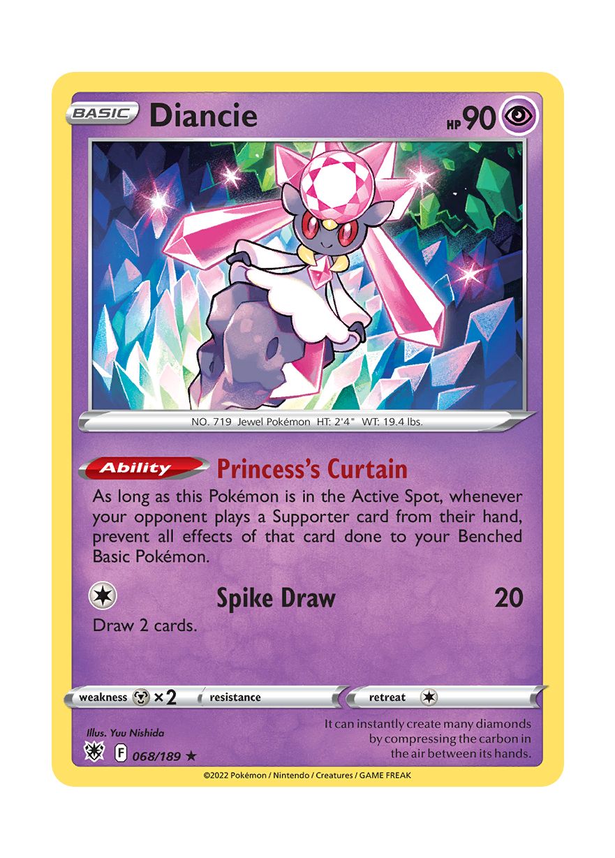 Diancie (068/189) - Astral Radiance