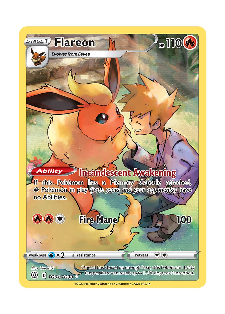 Flareon (TG01/30) - Brilliant Stars Trainer Gallery