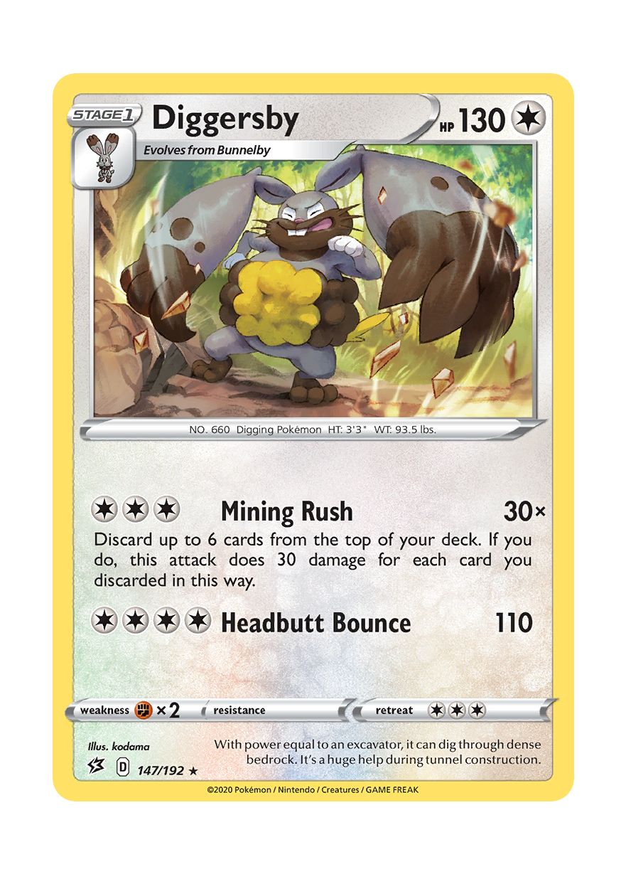 Diggersby (147/192) - Rebel Clash