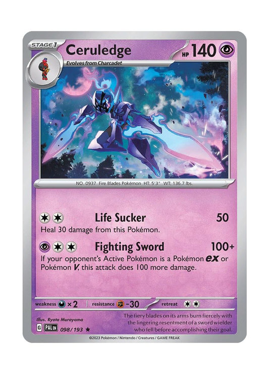 Ceruledge (98/193) - Paldea Evolved