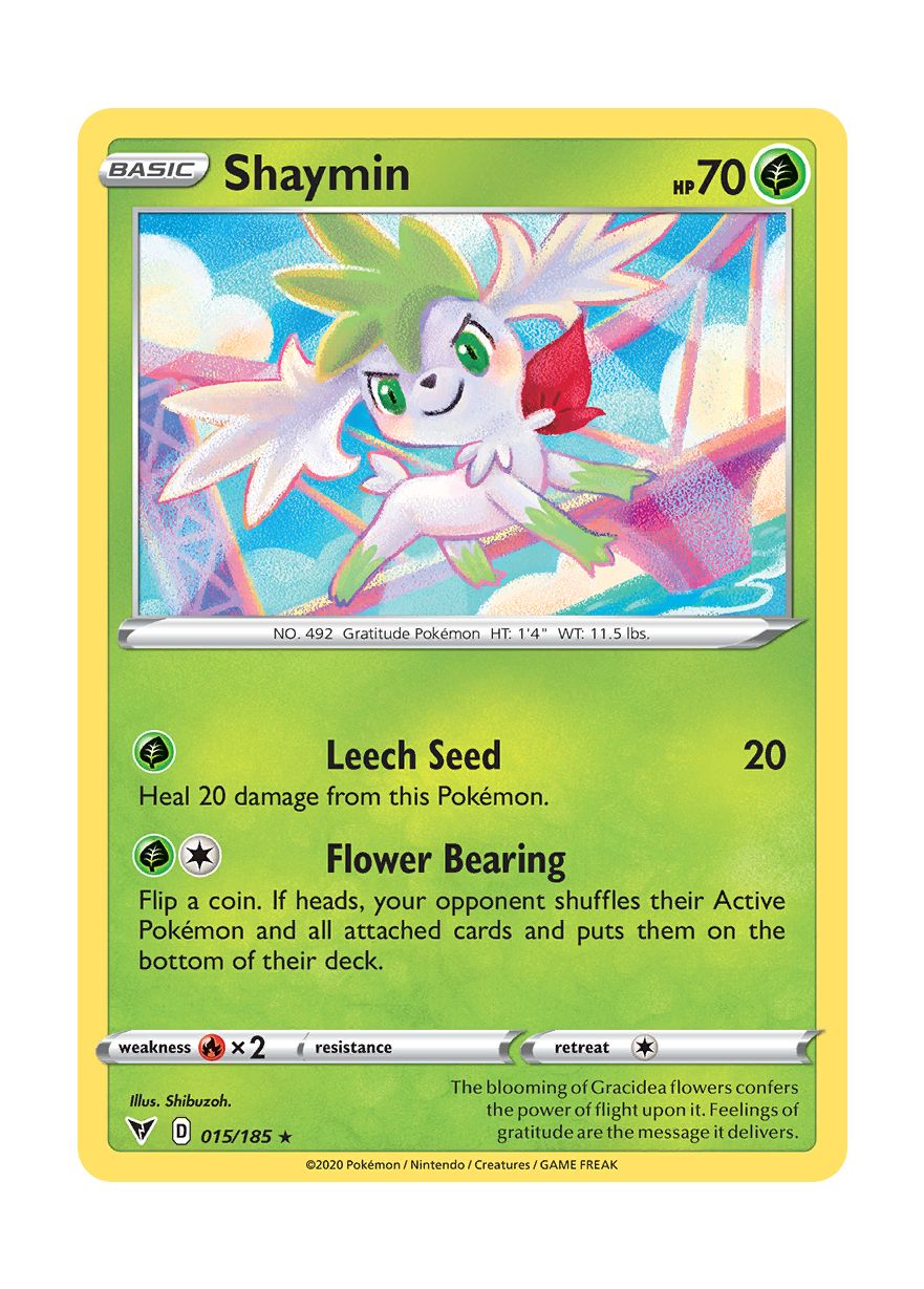 Shaymin (015/185) - Vivid Voltage