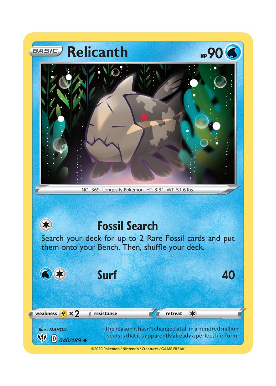 Relicanth (040/189) - Darkness Ablaze