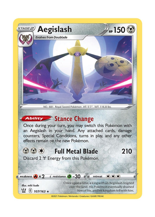 Aegislash (107/163) - Battle Styles