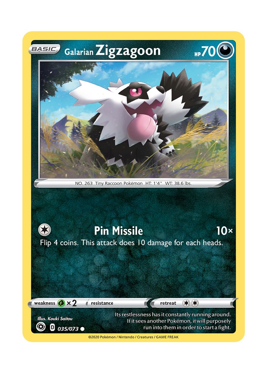 Galarian Zigzagoon (035/73) - Champion's Path
