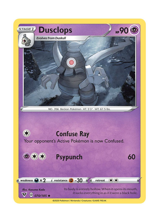 Dusclops (070/185) - Vivid Voltage