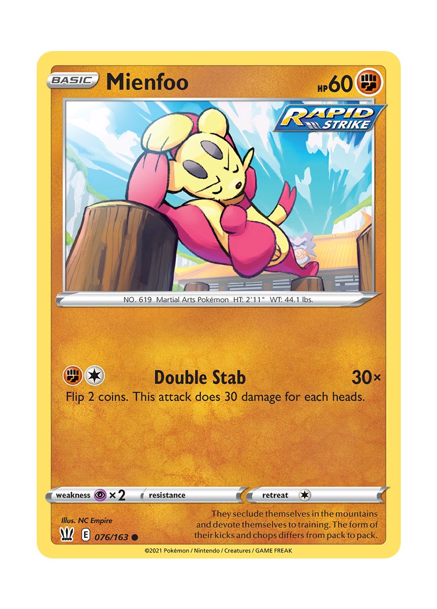 Mienfoo (076/163) - Battle Styles