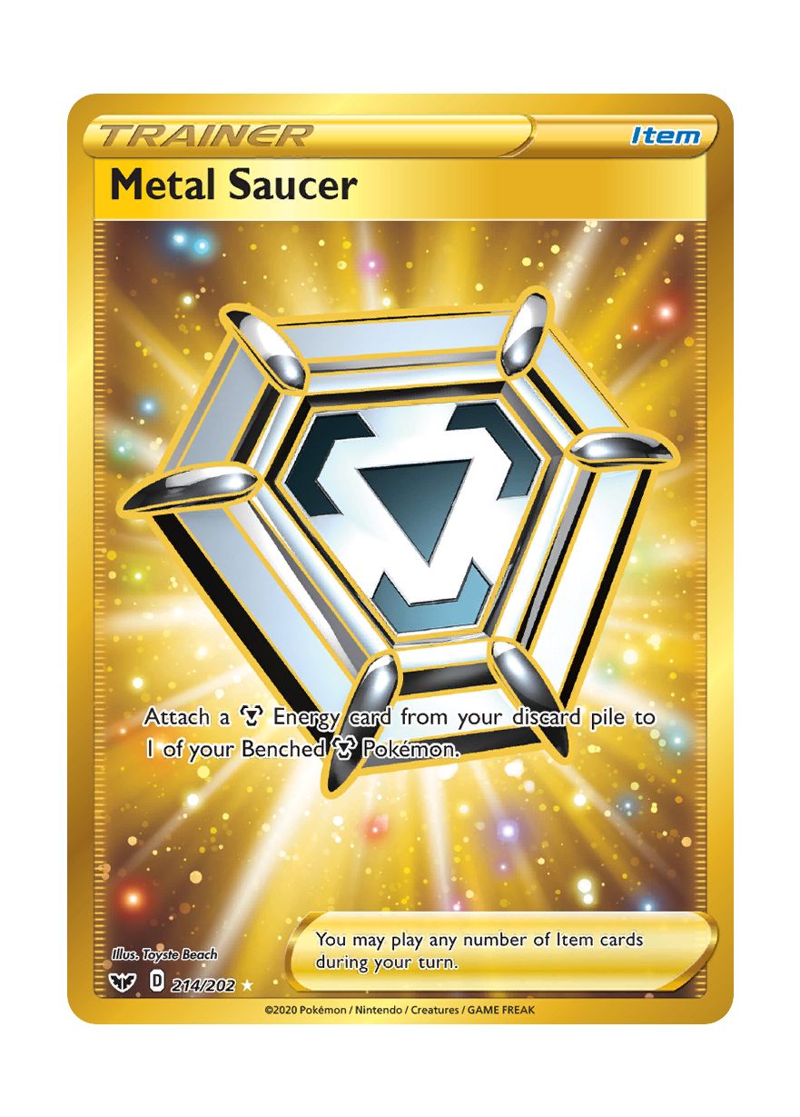 Metal Saucer (214/202) - Sword & Shield