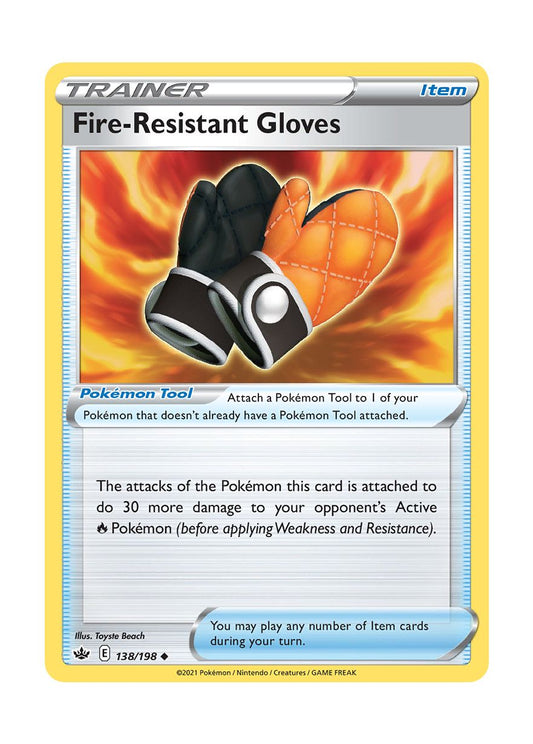 Fire-Resistant Gloves (138/198) - Chilling Reign