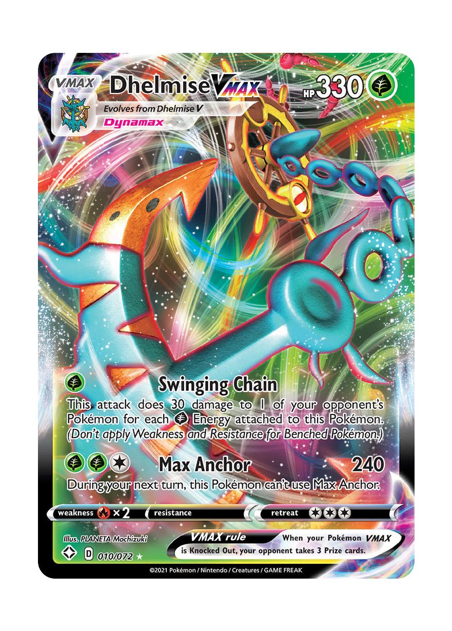 Dhelmise VMAX (010/72) - Shining Fates