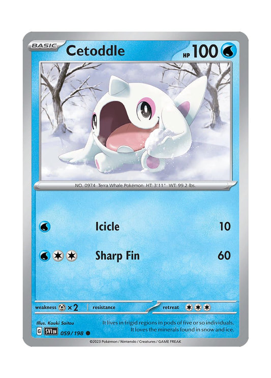 Cetoddle (59/198) - Scarlet & Violet