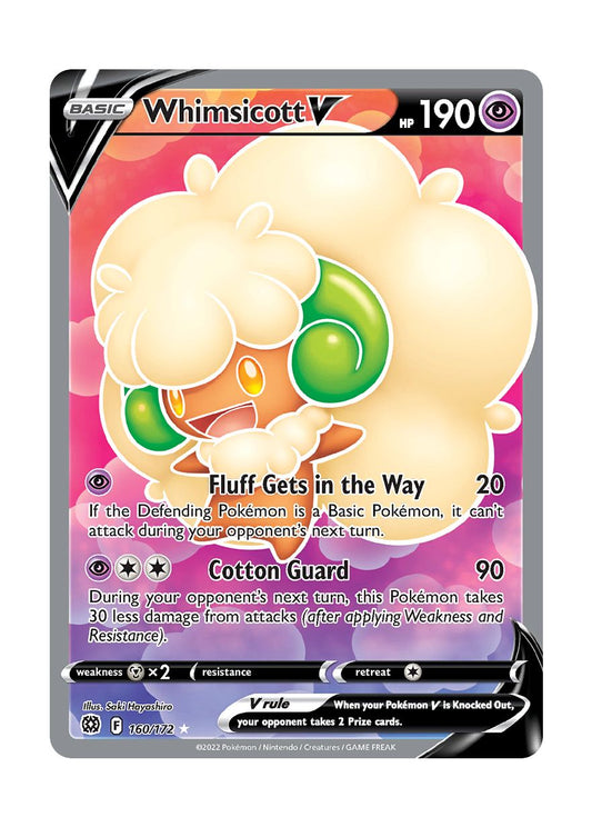 Whimsicott V (160/172) - Brilliant Stars