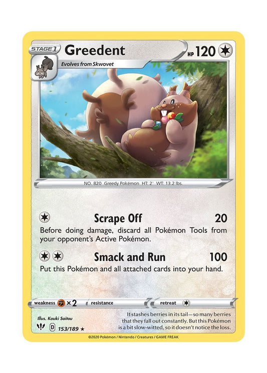 Greedent (153/189) - Darkness Ablaze
