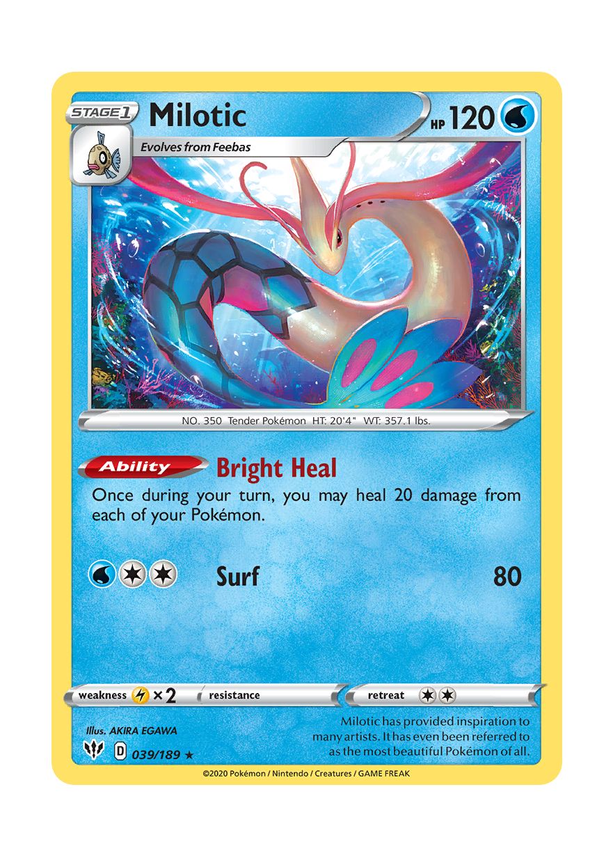 Milotic (039/189) - Darkness Ablaze