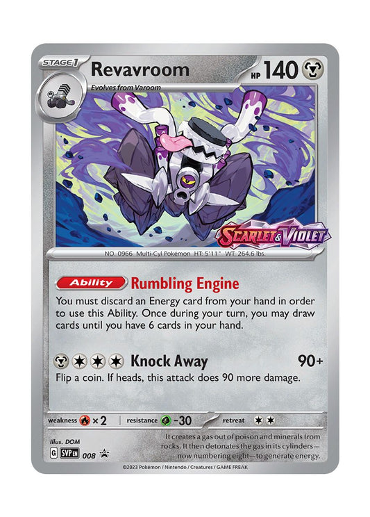 Revavroom (8/101) - Scarlet & Violet Black Star Promos