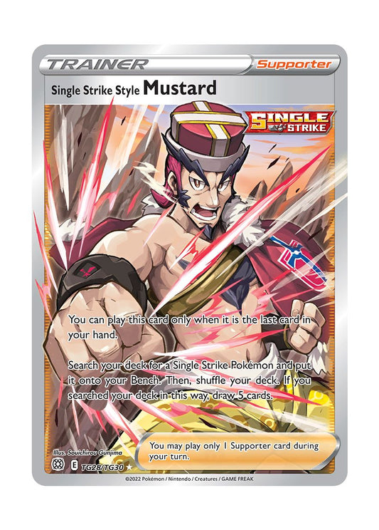 Single Strike Style Mustard (TG28/30) - Brilliant Stars Trainer Gallery