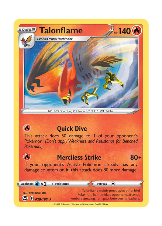 Talonflame (029/195) - Silver Tempest