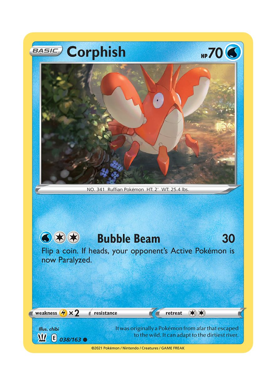 Corphish (038/163) - Battle Styles