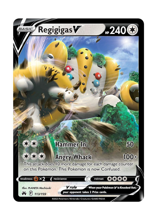 Regigigas V (113/159) - Crown Zenith