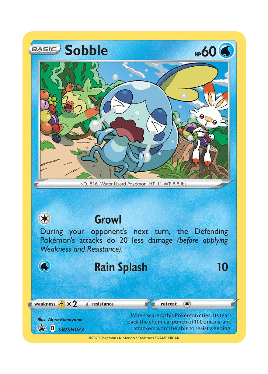 Sobble (SWSH073/307) - SWSH Black Star Promos