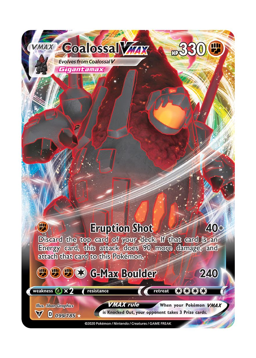 Coalossal VMAX (099/185) - Vivid Voltage