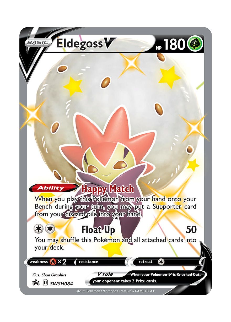 Eldegoss V (SWSH084/307) - SWSH Black Star Promos