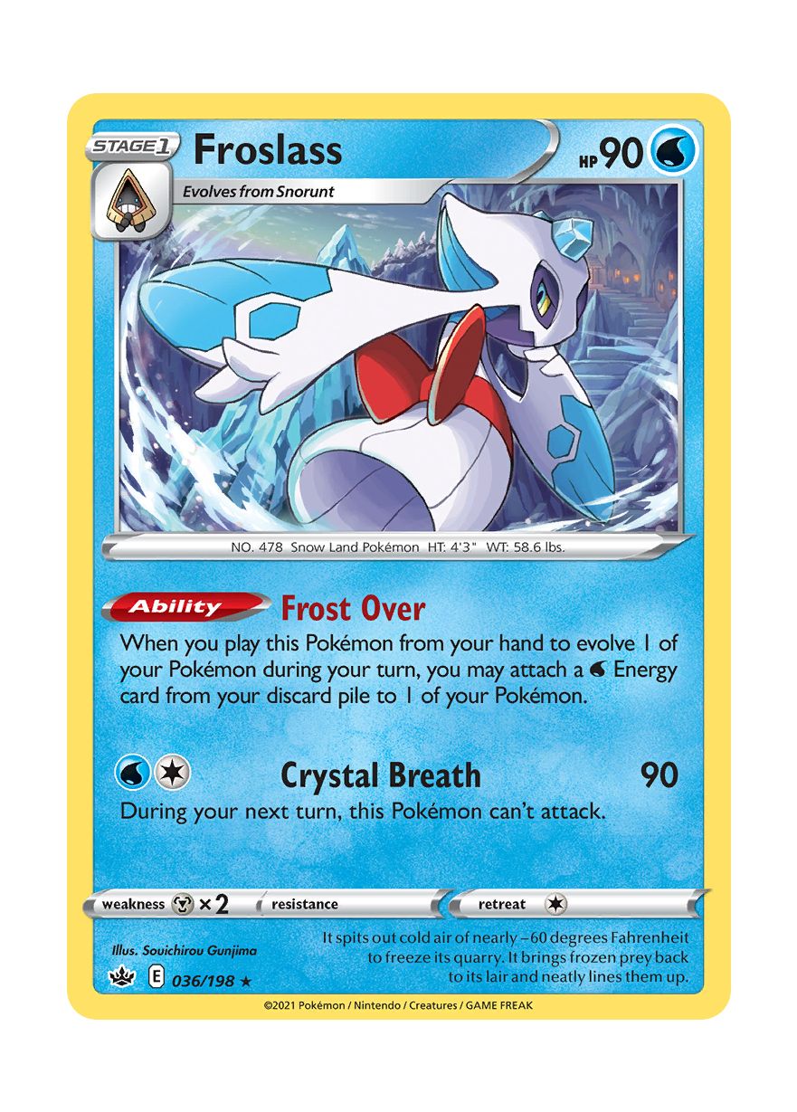 Froslass (036/198) - Chilling Reign