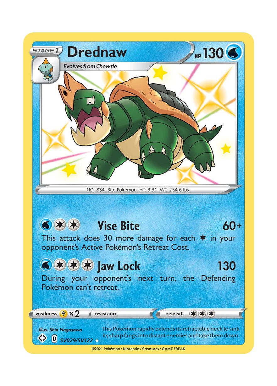 Drednaw (SV029/122) - Shiny Vault