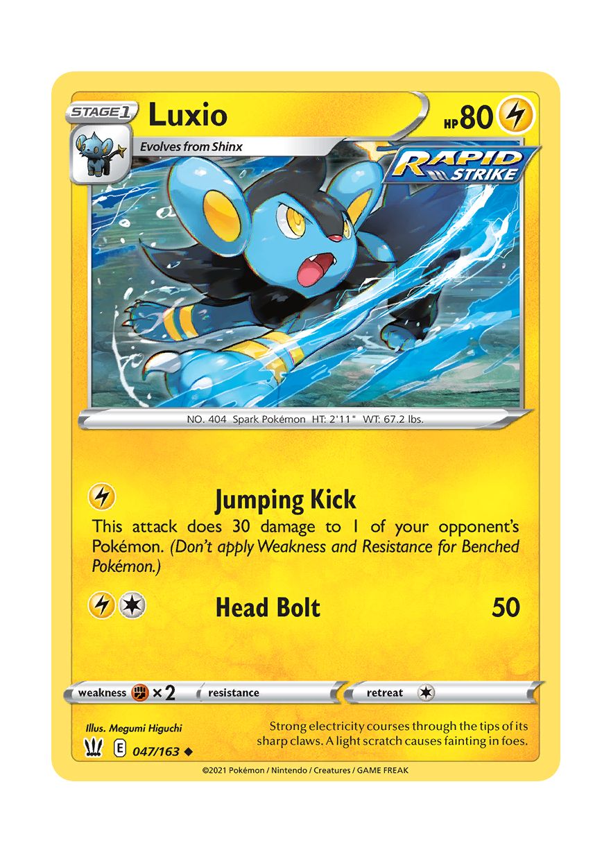 Luxio (047/163) - Battle Styles