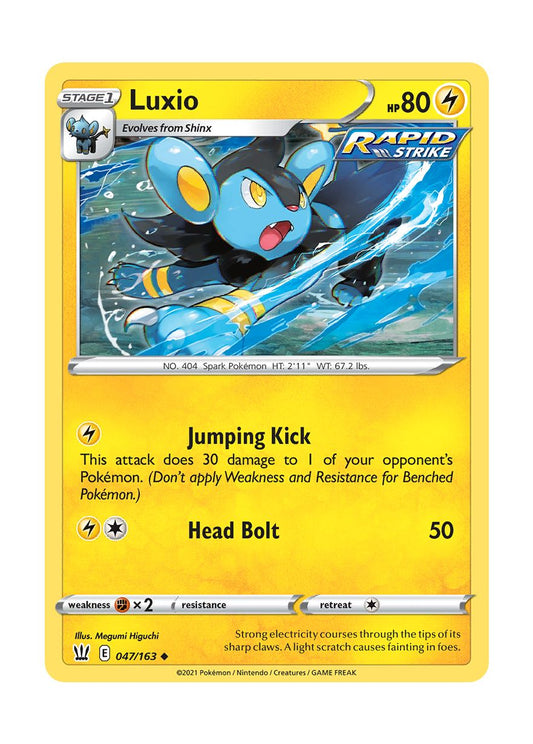 Luxio (047/163) - Battle Styles