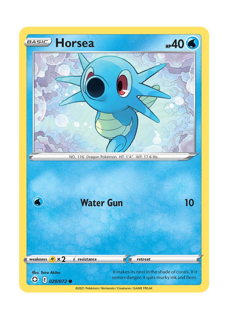 Horsea (020/72) - Shining Fates