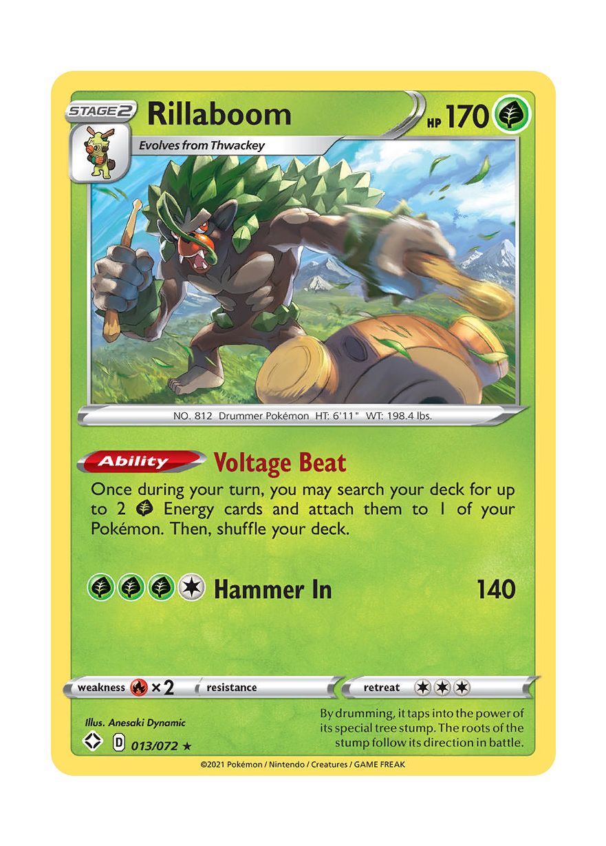 Rillaboom (013/72) - Shining Fates