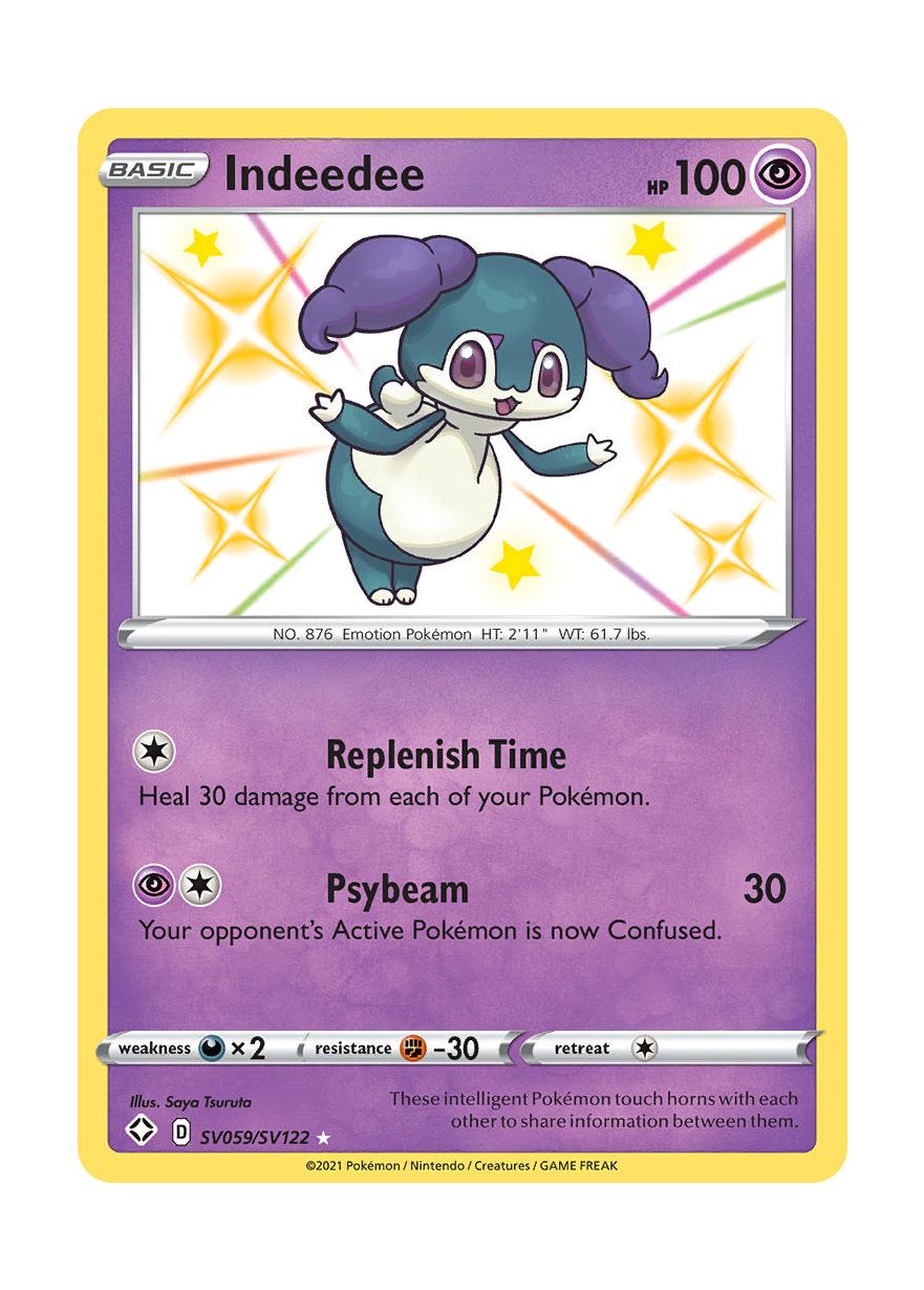 Indeedee (SV059/122) - Shiny Vault