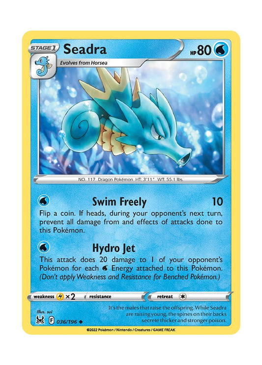 Seadra (036/196) - Lost Origin