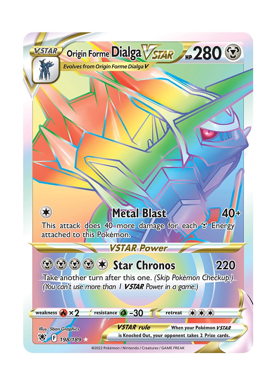 Origin Forme Dialga VSTAR (198/189) - Astral Radiance