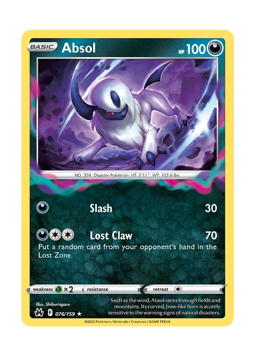 Absol (076/159) - Crown Zenith