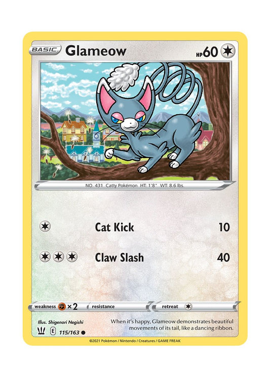 Glameow (115/163) - Battle Styles