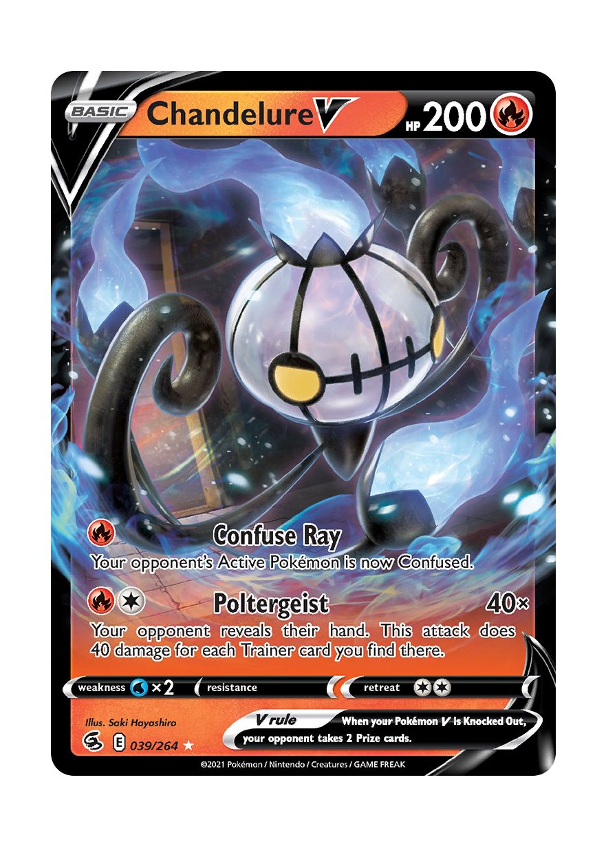 Chandelure V (039/264) - Fusion Strike