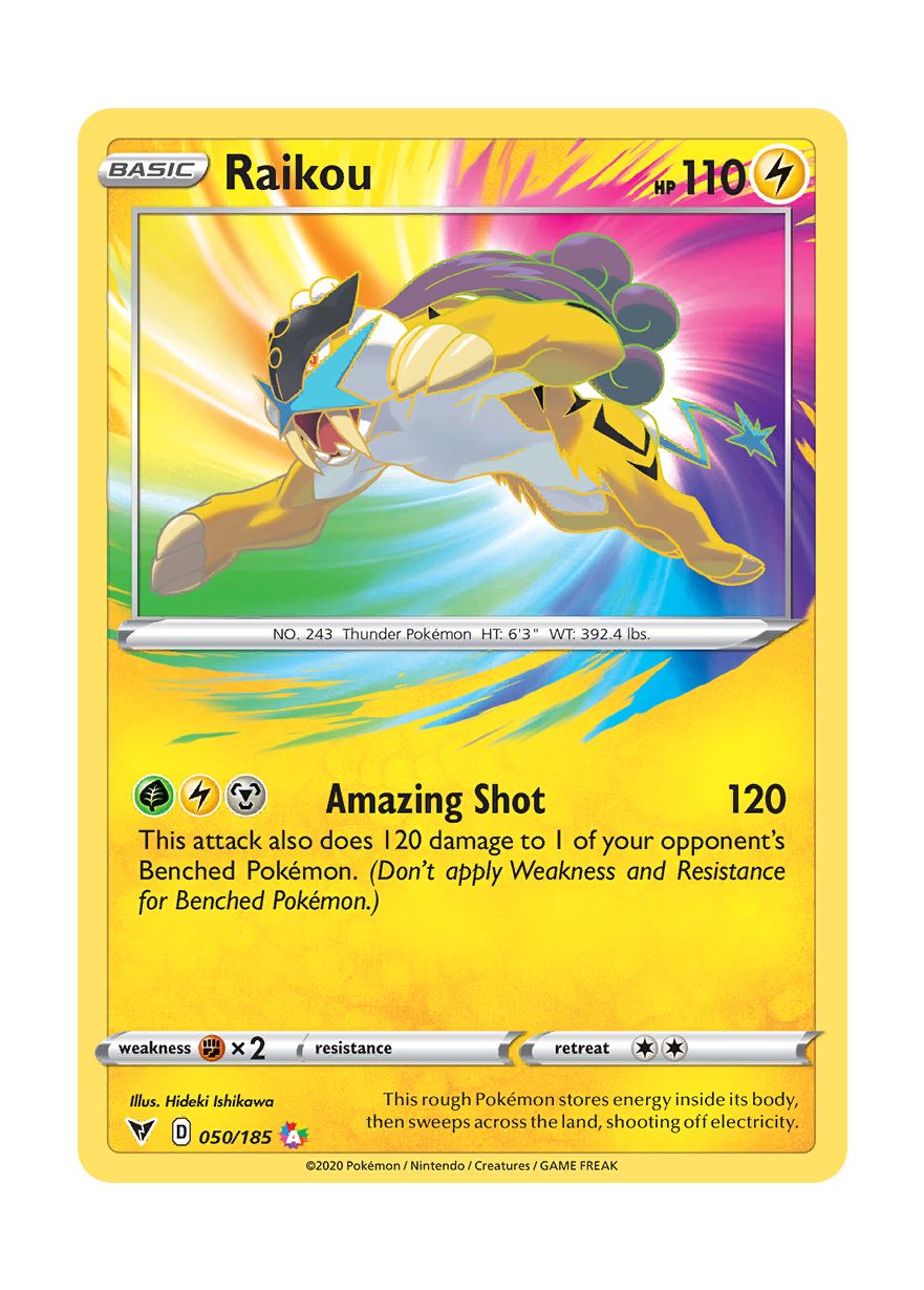 Raikou (050/185) - Vivid Voltage