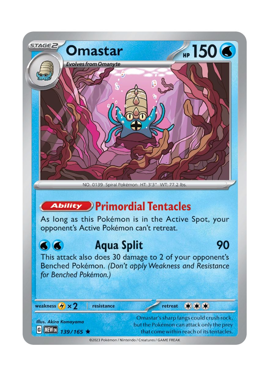 Omastar (139/165) - 151