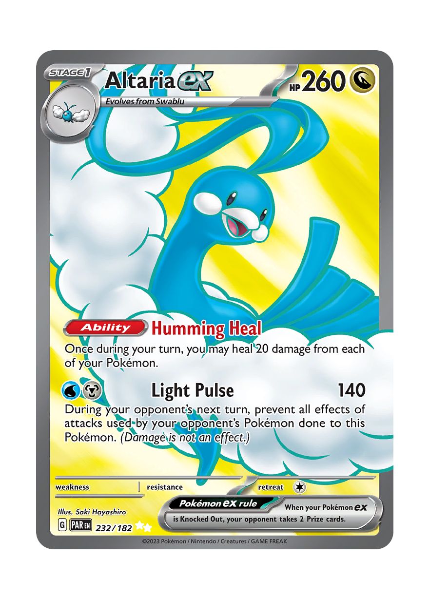 Altaria ex (232/182) - Paradox Rift