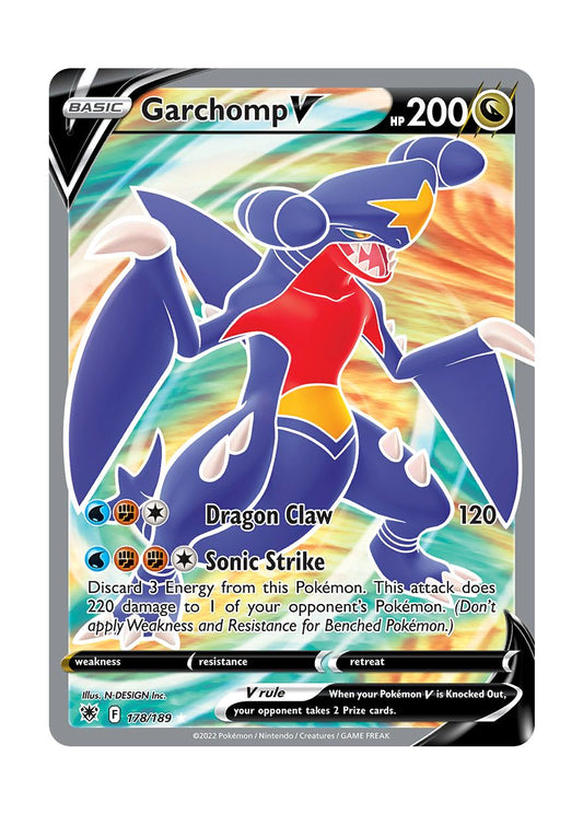 Garchomp V (178/189) - Astral Radiance