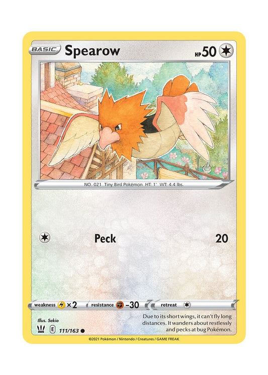 Spearow (111/163) - Battle Styles