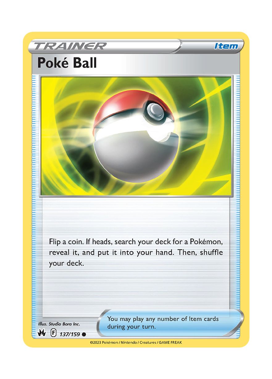 Poké Ball (137/159) - Crown Zenith