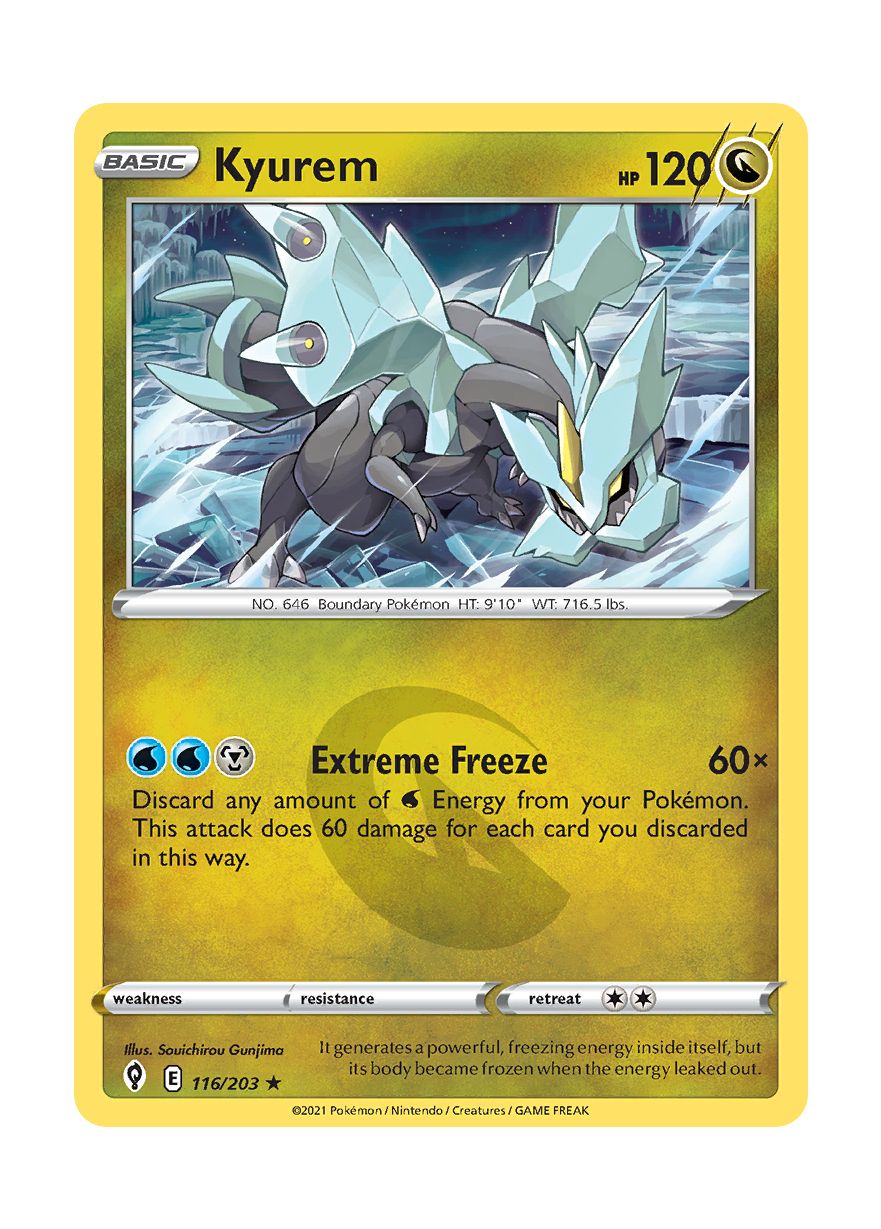 Kyurem (116/203) - Evolving Skies