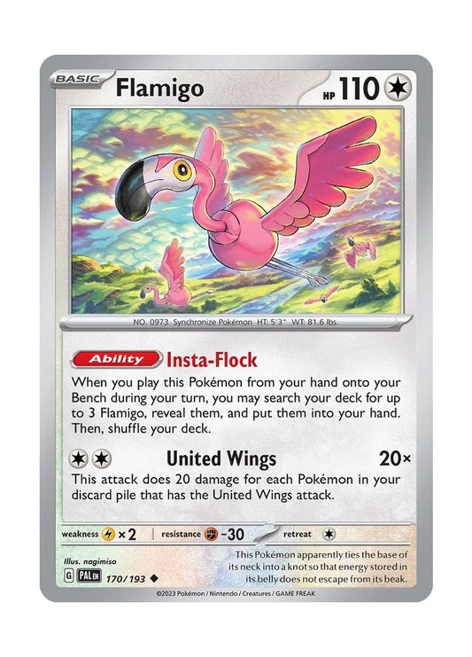 Flamigo (170/193) - Paldea Evolved